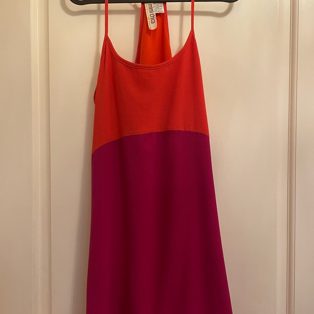 MIMI CHICA Retro Mini Dress with pockets Size XS